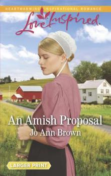 Mass Market Paperback An Amish Proposal [Large Print] Book