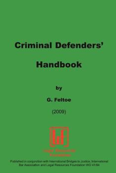 Paperback Criminal Defenders Handbook Book