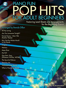 Paperback Piano Fun - Pop Hits for Adult Beginners Book/Online Audio [With CD (Audio)] Book