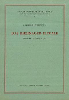 Paperback Das Rheinauer Rituale [German] Book
