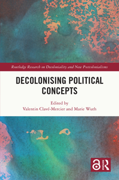 Hardcover Decolonising Political Concepts Book