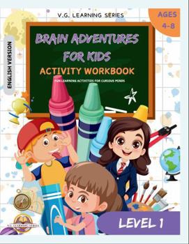 Paperback Brain Adventures for Kids: Activity Workbook for Ages 4–8 Book