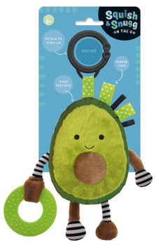 Toy Squish and Snugg on the Go Avocado Book