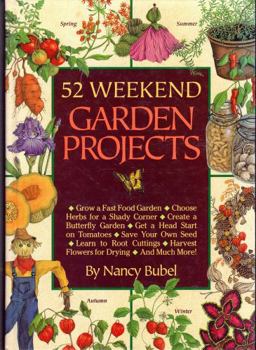 Hardcover Fifty-Two Weekend Garden Projects Book