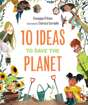 Hardcover 10 Ideas to Save the Planet Book