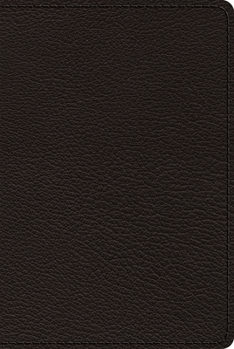 Leather Bound ESV Heirloom Bible, Omega Edition (Goatskin, Black) [Large Print] Book