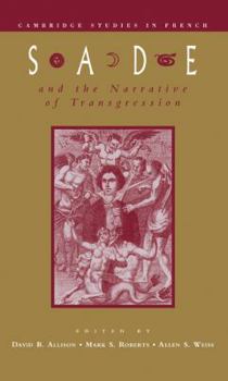 Hardcover Sade and the Narrative of Transgression Book