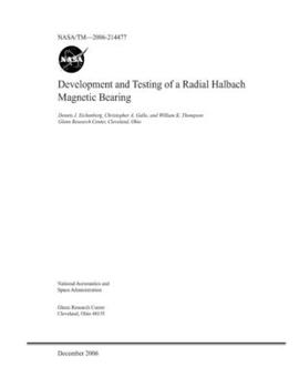 Paperback Development and Testing of a Radial Halbach Magnetic Bearing Book