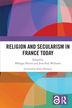 Paperback Religion and Secularism in France Today Book