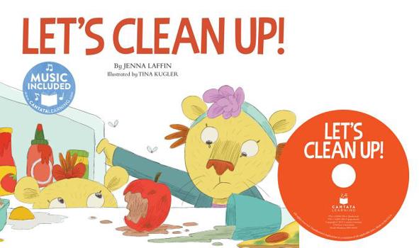 Library Binding Let's Clean Up! [With CD (Audio)] Book