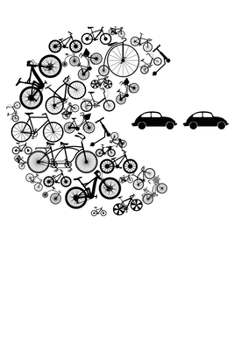 Umweltschutz Arcade Videospiel frisst Auto: Notizbuch DIN A5 Blanko 120 Seiten Fahrrad MTB Mountainbike Rennrad Downhill Radsport Bike Geschenkidee & ... Notizheft Notizblock (German Edition)