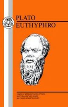 Paperback Plato: Euthyphro Book