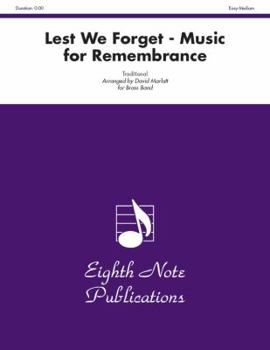 Paperback Lest We Forget -- Music for Remembrance: Conductor Score & Parts Book