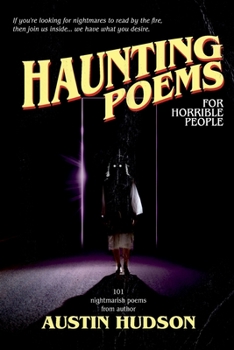 Paperback Haunting Poems for Horrible People Book