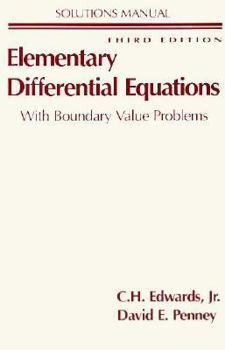 Paperback Elementary Differential Equations Solution Manual Book