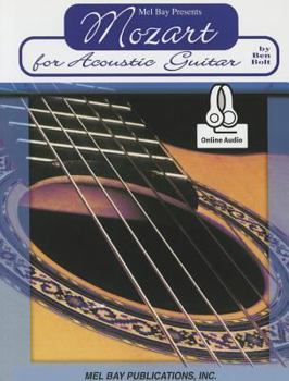 Paperback Mozart for Acoustic Guitar Book