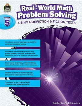 Paperback Real-World Math Problem Solving (Gr. 5) Book