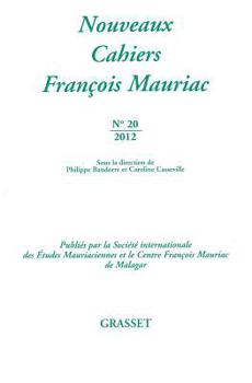 Paperback Nouveaux cahiers François Mauriac N°20 [French] Book