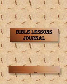 Paperback Bible Lessons Journal: Fishers of Men Cover Book