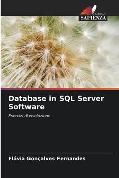 Paperback Database in SQL Server Software [Italian] Book