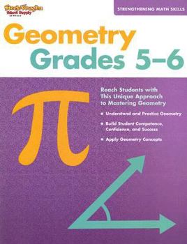 Paperback Strengthening Math Skills: Geometry: Reproducible Grades 5-6 Book