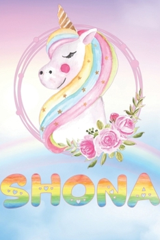 Paperback Shona: Want To Give Shona A Unique Memory & Emotional Moment? Show Shona You Care With This Personal Custom Named Gift With S Book