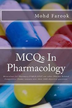 Paperback MCQs In Pharmacology Book