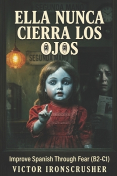 Ella Nunca Cierra los Ojos: Learn Spanish Through Fear: A B2-C1 Graded Reader in Psychological Horror (Spanish Edition)