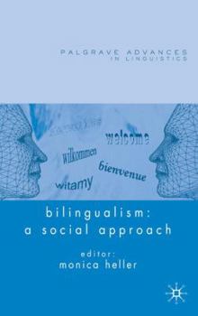 Hardcover Bilingualism: A Social Approach Book