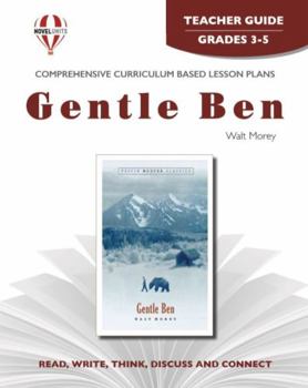 Paperback Gentle Ben - Teacher Guide by Novel Units Book