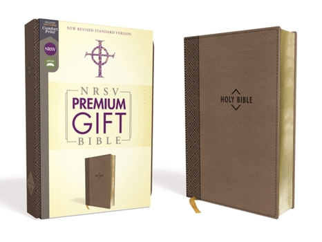 Imitation Leather Nrsv, Premium Gift Bible, Leathersoft, Brown, Comfort Print Book