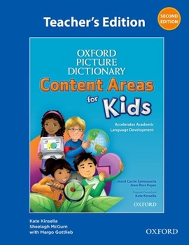 Paperback Oxford Picture Dictionary Content Area for Kids Teacher's Edition Book