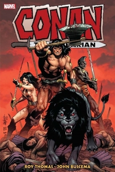 Hardcover Conan the Barbarian: The Original Marvel Years Omnibus Vol. 4 Book