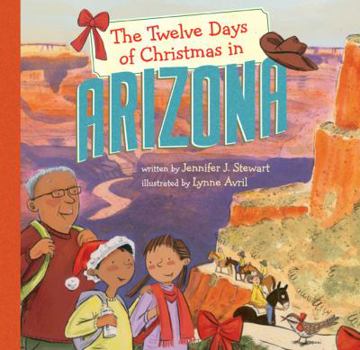 Hardcover The Twelve Days of Christmas in Arizona Book