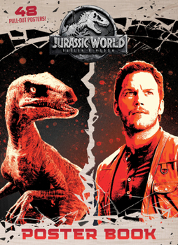 Paperback Jurassic World: Fallen Kingdom Poster Book (Jurassic World: Fallen Kingdom) Book