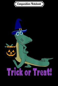 Composition Notebook: Cute Bayou Louisiana Alligator Halloween Gift  Journal/Notebook Blank Lined Ruled 6x9 100 Pages