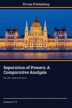 Paperback Separation of Powers: A Comparative Analysis Book