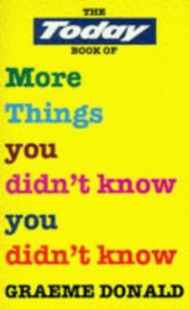 Paperback More Things You Didn't Know You Didn't Know Book