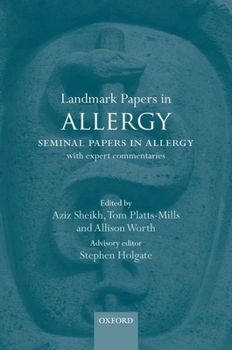 Hardcover Landmark Papers in Allergy Book