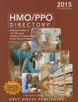 Paperback HMO/PPO Directory, 2015: Print Purchase Includes 1 Month Free Online Access Book