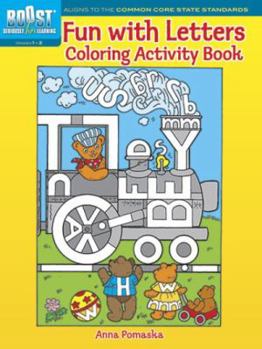 Paperback Fun with Letters Coloring Activity Book