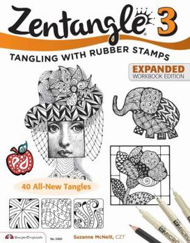 Paperback Zentangle 3, Expanded Workbook Edition Book