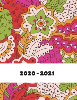 Paperback 2020-2021: Monthly Planner 2020-2021 Book