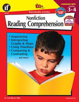 Paperback Nonfiction Reading Comprehension, Grades 3 - 4 Book