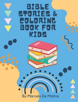 Paperback Bible stories & coloring book for kids Book