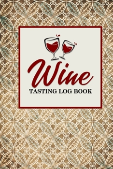 Paperback Wine Tasting Log Book