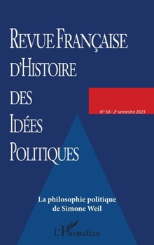 Paperback La philosophie politique de Simone Weil [French] Book