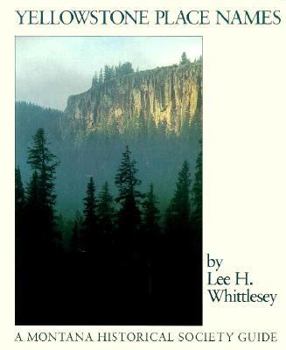 Paperback Yellowstone Place Names Book