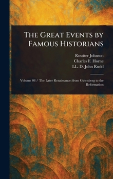 Hardcover The Great Events by Famous Historians Book