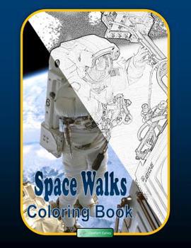 Paperback Space Walks Coloring Book